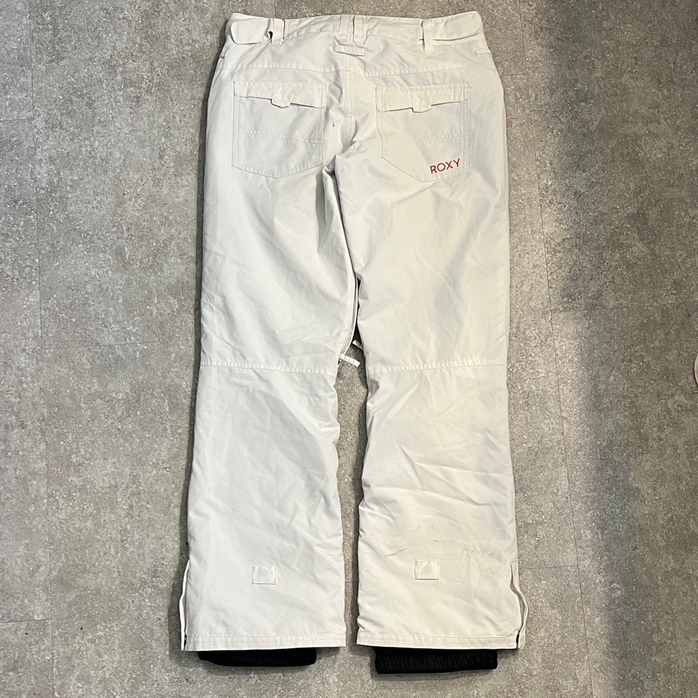 Roxy Women's White snow pants